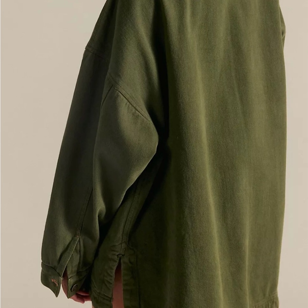 Free People relaxed oversized jacket